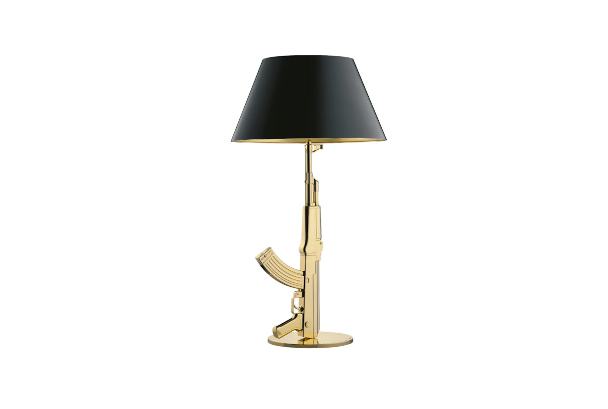Gun –Table lamp.