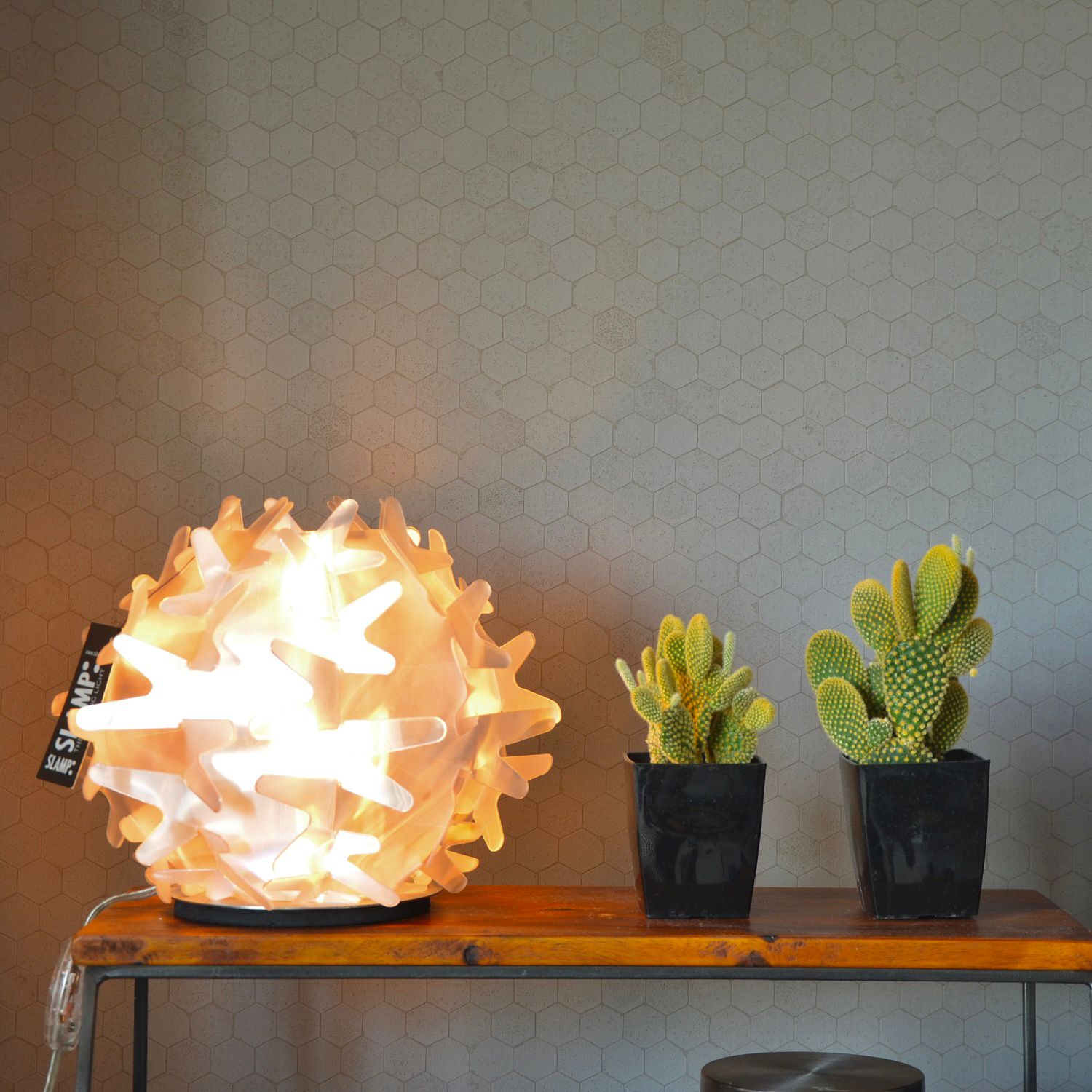 Cactus prisma table lamp